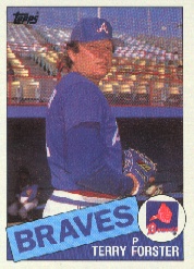 1985 Topps Baseball Cards      248     Terry Forster